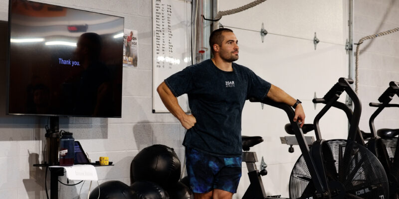 A CrossFit Coach Leads a Q&A with athletes