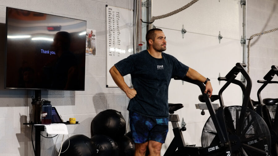 A CrossFit Coach Leads a Q&A with athletes